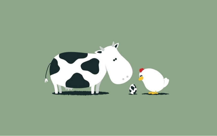 Курице всё равно