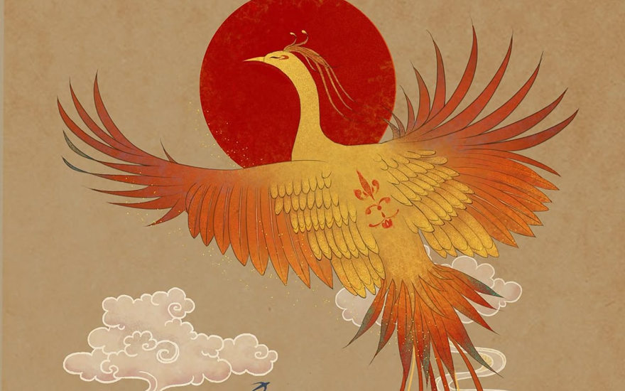 Легендарная Красная птица