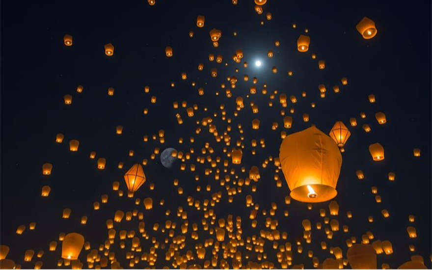 Небесные фонарики