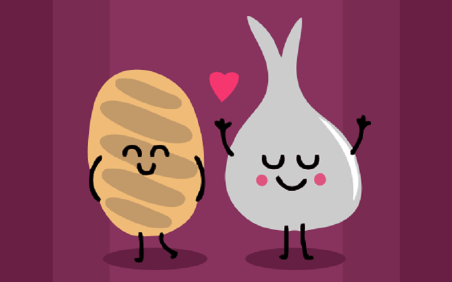 С тобой — хлеб и лук