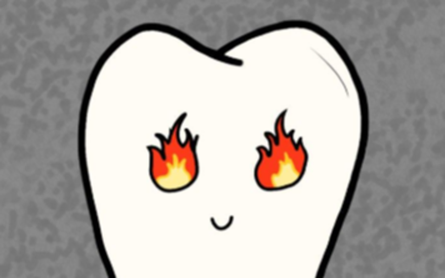 Этот взгляд вызывает кариес